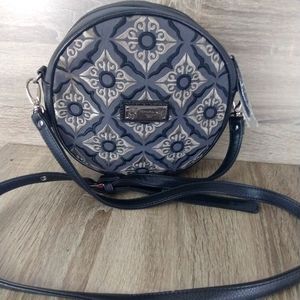 Designed in New York by Sharif Round Purse